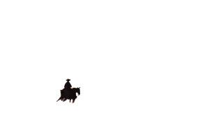 Cowboy At Dusk Vinyl Car Decal Sticker – Waterproof & UV-Resistant 8"