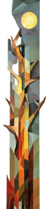 Cubist Nature Vinyl Car Decal Sticker – Waterproof & UV-Resistant 8" Cubist Nature Vinyl Car Decal Sticker – Waterproof & UV-Resistant 8"
