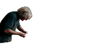 Curly-Haired Craftsman Working Vinyl Car Decal Sticker – Waterproof & UV-Resistant 8"