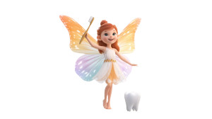 Fairy Tooth Guardian Vinyl Car Decal Sticker – Waterproof & UV-Resistant 8" Fairy Tooth Guardian Vinyl Car Decal Sticker – Waterproof & UV-Resistant 8"