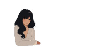 Cozy Anime Window Vinyl Car Decal Sticker – Waterproof & UV-Resistant 8"