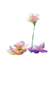 Delightful Impressionist Flowers Vinyl Car Decal Sticker – Waterproof & UV-Resistant 8" Delightful Impressionist Flowers Vinyl Car Decal Sticker – Waterproof & UV-Resistant 8"