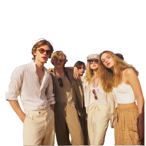 Sunny Beach Party Vinyl Car Decal Sticker – Waterproof & UV-Resistant 8"