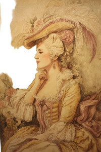 Marie Antoinette Portrait Vinyl Car Decal Sticker – Waterproof & UV-Resistant 8" Marie Antoinette Portrait Vinyl Car Decal Sticker – Waterproof & UV-Resistant 8"