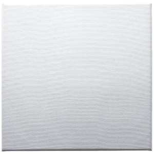 White Canvas Vinyl Car Decal Sticker – Waterproof & UV-Resistant 8"