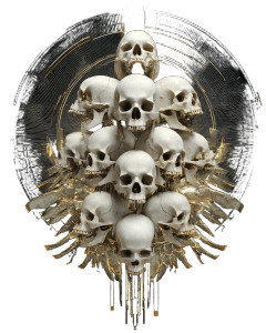 Cyberpunk Angel Skulls Vinyl Car Decal Sticker – Waterproof & UV-Resistant 8" Cyberpunk Angel Skulls Vinyl Car Decal Sticker – Waterproof & UV-Resistant 8"