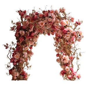 Floral Wedding Arch Vinyl Car Decal Sticker – Waterproof & UV-Resistant 8" Floral Wedding Arch Vinyl Car Decal Sticker – Waterproof & UV-Resistant 8"