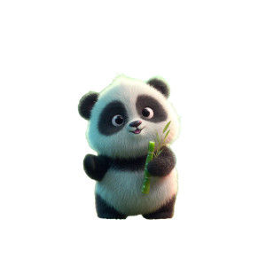 Adorable Panda Cub Vinyl Car Decal Sticker – Waterproof & UV-Resistant 8" Adorable Panda Cub Vinyl Car Decal Sticker – Waterproof & UV-Resistant 8"