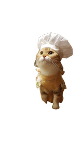 Chef Cat Cooking V2 Vinyl Car Decal Sticker – Waterproof & UV-Resistant 8" Chef Cat Cooking V2 Vinyl Car Decal Sticker – Waterproof & UV-Resistant 8"