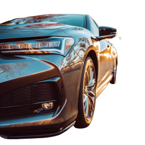 Modern Car Photograph Vinyl Car Decal Sticker – Waterproof & UV-Resistant 8"