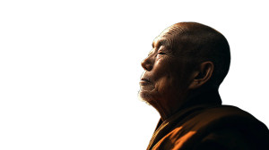 Meditating Monk V8 Vinyl Car Decal Sticker – Waterproof & UV-Resistant 8"