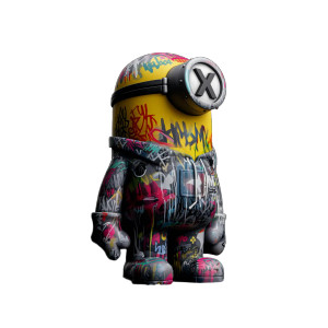 Graffiti Minion Kaws Vinyl Car Decal Sticker – Waterproof & UV-Resistant 8" Graffiti Minion Kaws Vinyl Car Decal Sticker – Waterproof & UV-Resistant 8"