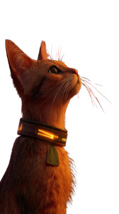 Cyber Cat Vinyl Car Decal Sticker – Waterproof & UV-Resistant 8"