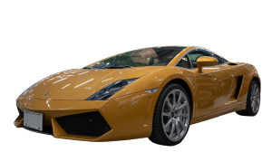 Yellow Sports Car Vinyl Car Decal Sticker – Waterproof & UV-Resistant 8"