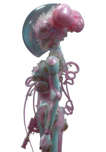 Cyberpunk Fox Band Vinyl Car Decal Sticker – Waterproof & UV-Resistant 8"