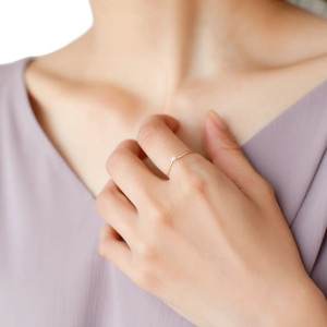 Delicate Ring Close-Up Vinyl Car Decal Sticker – Waterproof & UV-Resistant 8"