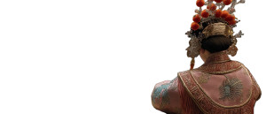 Peking Opera Performance Vinyl Car Decal Sticker – Waterproof & UV-Resistant 8"