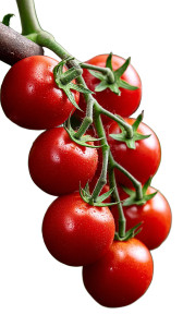 Ripe Red Tomatoes Vinyl Car Decal Sticker – Waterproof & UV-Resistant 8"