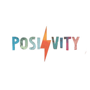 Positivity Lightning Bolt V2 Vinyl Car Decal Sticker – Waterproof & UV-Resistant 8"