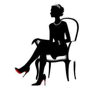 Elegant Silhouette Woman V3 Vinyl Car Decal Sticker – Waterproof & UV-Resistant 8"