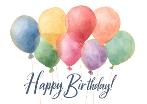 Colorful Birthday Balloons Vinyl Car Decal Sticker – Waterproof & UV-Resistant 8" Colorful Birthday Balloons Vinyl Car Decal Sticker – Waterproof & UV-Resistant 8"