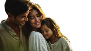 Happy Family Outing V2 Vinyl Car Decal Sticker – Waterproof & UV-Resistant 8"