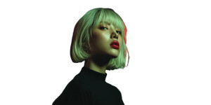 Surfing Asian Woman Vinyl Car Decal Sticker – Waterproof & UV-Resistant 8"