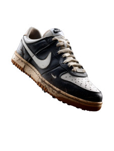 Floating Nike Shoe Vinyl Car Decal Sticker – Waterproof & UV-Resistant 8"