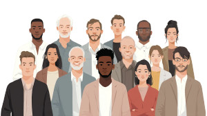 Professional Group Illustration Vinyl Car Decal Sticker – Waterproof & UV-Resistant 8"