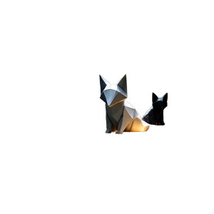 Magical Origami Guardians Vinyl Car Decal Sticker – Waterproof & UV-Resistant 8"