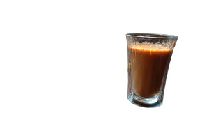 Glass Of Chai Vinyl Car Decal Sticker – Waterproof & UV-Resistant 8"
