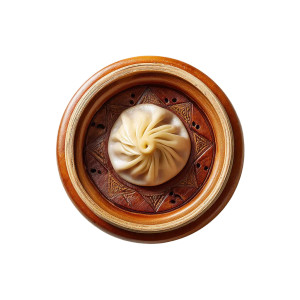 Xiaolongbao Close-Up Vinyl Car Decal Sticker – Waterproof & UV-Resistant 8"