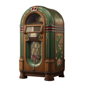Vintage Jukebox Vinyl Car Decal Sticker – Waterproof & UV-Resistant 8" Vintage Jukebox Vinyl Car Decal Sticker – Waterproof & UV-Resistant 8"