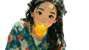 Dreamy Bubble Girl Vinyl Car Decal Sticker – Waterproof & UV-Resistant 8" Dreamy Bubble Girl Vinyl Car Decal Sticker – Waterproof & UV-Resistant 8"