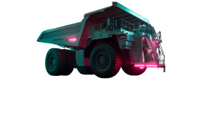 Futuristic Glass Hauler Vinyl Car Decal Sticker – Waterproof & UV-Resistant 8"