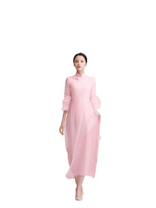 Elegant Cheongsam Model Vinyl Car Decal Sticker – Waterproof & UV-Resistant 8"