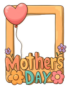 Mother'S Day Frame Vinyl Car Decal Sticker – Waterproof & UV-Resistant 8"