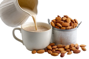 Almond Milk Pouring V2 Vinyl Car Decal Sticker – Waterproof & UV-Resistant 8"