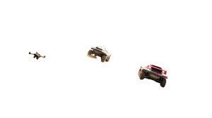 Electric Rally Cars Vinyl Car Decal Sticker – Waterproof & UV-Resistant 8"