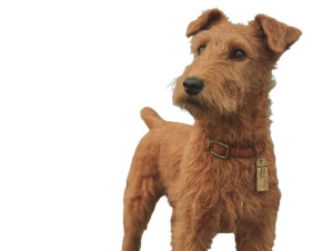 Irish Terrier Play Vinyl Car Decal Sticker – Waterproof & UV-Resistant 8"
