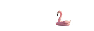 Giant Inflatable Flamingo Vinyl Car Decal Sticker – Waterproof & UV-Resistant 8"