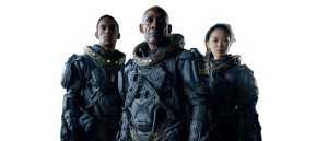 Sci-Fi Crew Portrait Vinyl Car Decal Sticker – Waterproof & UV-Resistant 8"