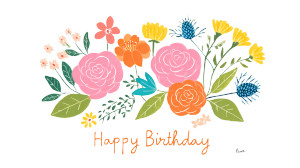 Floral Birthday Bouquet Vinyl Car Decal Sticker – Waterproof & UV-Resistant 8" Floral Birthday Bouquet Vinyl Car Decal Sticker – Waterproof & UV-Resistant 8"