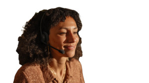 Modern Telephone Receptionist Vinyl Car Decal Sticker – Waterproof & UV-Resistant 8"