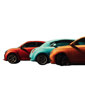 Vibrant City Cars Vinyl Car Decal Sticker – Waterproof & UV-Resistant 8"