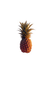 Magical Floating Pineapple Vinyl Car Decal Sticker – Waterproof & UV-Resistant 8"