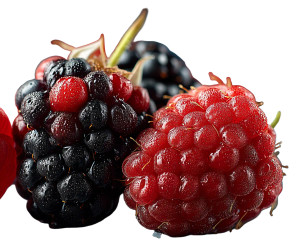 Berry Close-Up Vinyl Car Decal Sticker – Waterproof & UV-Resistant 8"