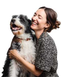 Happy Pet Owner Vinyl Car Decal Sticker – Waterproof & UV-Resistant 8"