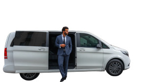 Arab Man In Suit Vinyl Car Decal Sticker – Waterproof & UV-Resistant 8"