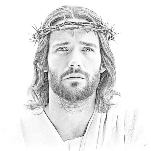 Lord Jesus Sketch Vinyl Car Decal Sticker – Waterproof & UV-Resistant 8" Lord Jesus Sketch Vinyl Car Decal Sticker – Waterproof & UV-Resistant 8"